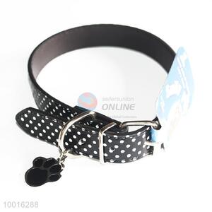 Wholesale Fashion Black PU <em>Dog</em> <em>Collar</em>/<em>Dog</em> Leashes