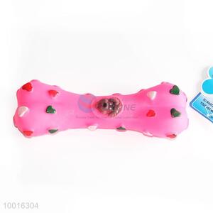 Wholesale Safe Poisonless and Tasteless Pink Bone Pet Toys For Dog