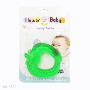 Green Apple Shaped Bite <em>Teether</em> For <em>Baby</em> Biting