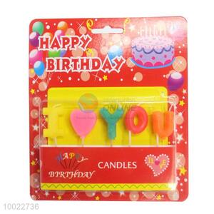 I Love You Shaped Craft Candle/Gift Candle/Birthday Candle