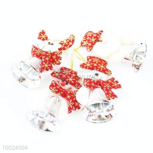 Hot Sale Cheap Christmas Snow Flower Bear Small Cute Lively Cloth Pendant