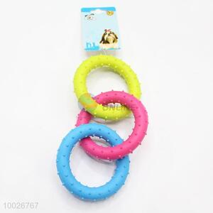 High Quality Rings TPR Dog Toy Pet Rubber Chew Toy