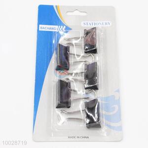 Black iron binder clip