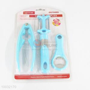 Household articles set vegetable & fruit peeler/beer opener