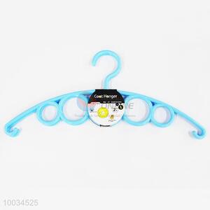 2pcs/set blue plastic functional coat hanger