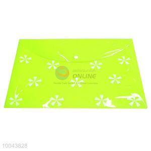 Light Green A4 File Bags File Folder Paper Clip