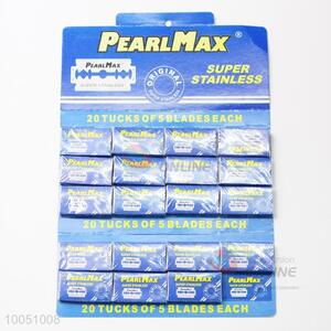 Wholesale 4.5*2.5cm Super Stainless Blades, 20 Boxes of 5 Blades Each