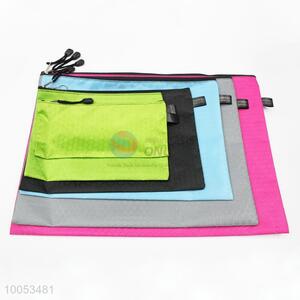 Colorful Zipper File Folder Bag For Choose