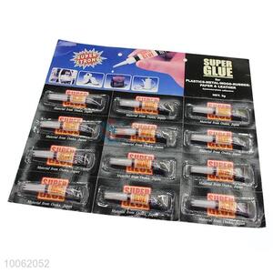 Wholesale super strong super glue for plastic/metal/wood/rubber/paper/leather