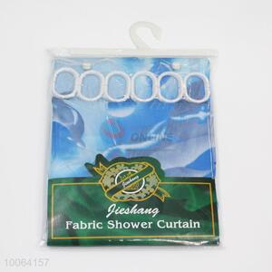 Hot Sale Ocean Pattern Dacron Shower <em>Curtain</em>