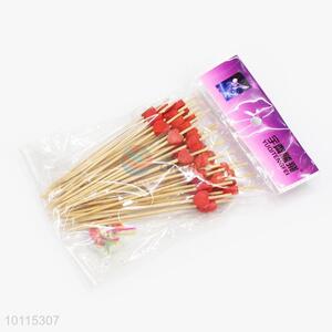 China Hot Sale <em>Bamboo</em> Toothpicks/Fruit Picks Set