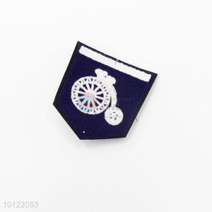 High quality towel embroidery patch for clothing