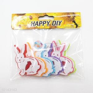 Rabbit adhesive craft set/DIY non-woven decorative craft