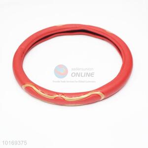 Waterproof anti-dust red <em>car</em> <em>steering</em> <em>wheel</em> <em>cover</em>