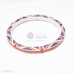 Creative union jack printed <em>car</em> <em>steering</em> <em>wheel</em> <em>cover</em>