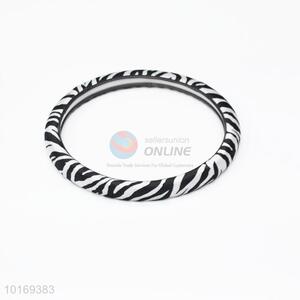 Zebra-stripe Plush Warm <em>Car</em> <em>Steering</em> <em>Wheel</em> <em>Cover</em>