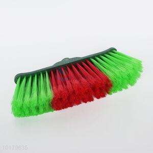 Plastic Cleaning Sweeping Broom Head Double Color