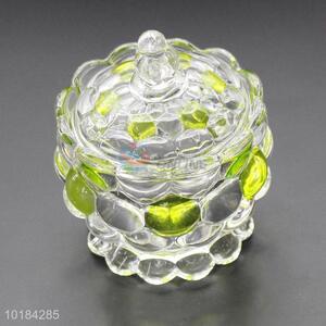 Cheap Price Sugar Storage Jar with Lid Glass Candy Jar