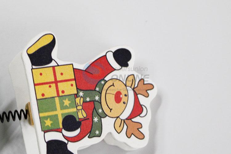 Cartoon Santa Claus Shaped Craft Desk Card Note Photo Clips