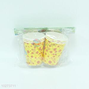 Round Dots Pattern Paper Cup