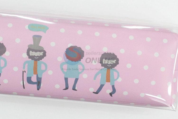 Wholesale Custom Lovely Cheap Pu Pencil Bag