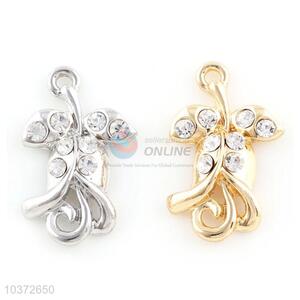 New Trendy Exquisite Silver And Gold Pendant
