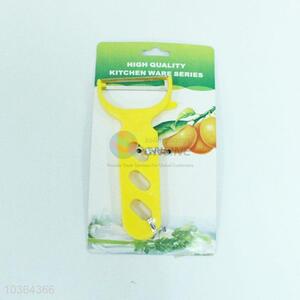 High quality yellow kitchen fruit peeler