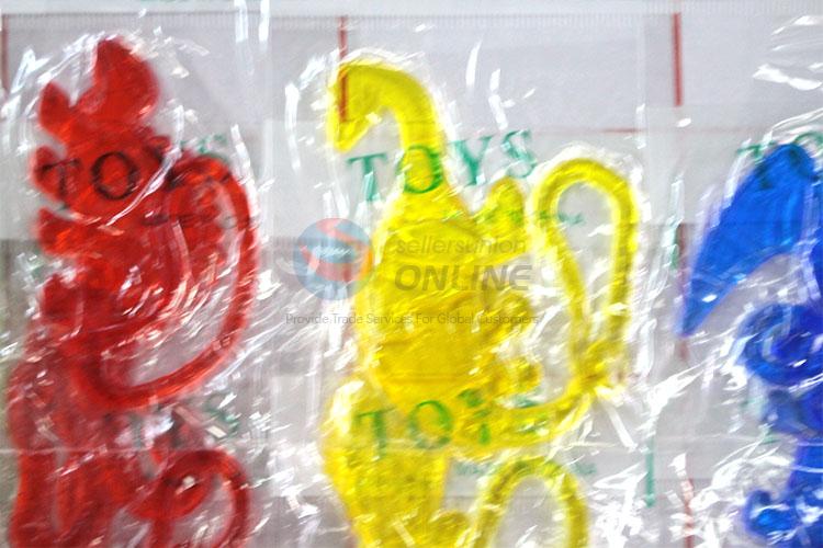 Unique design dinosaur pattern sticky toy
