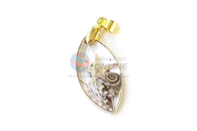 Best Sale Real Flower Pendant With Gold Chain