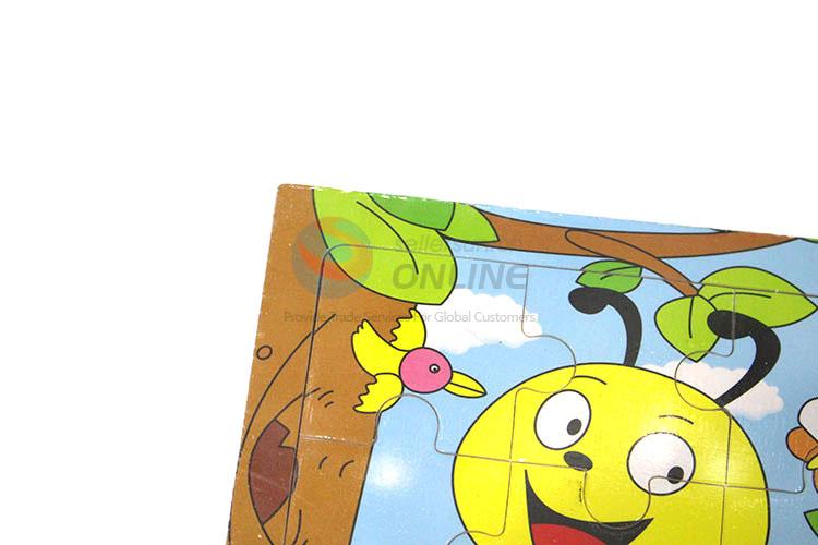Super quality low price educational ladybird puzzle