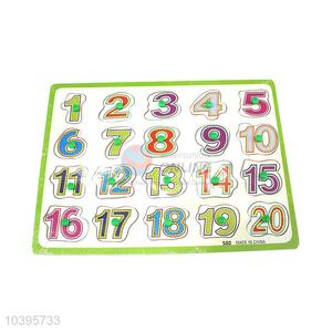 China wholesale figures 0-20 puzzle