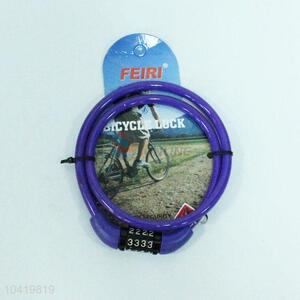 Blue Color Number Design Bicycle Lock