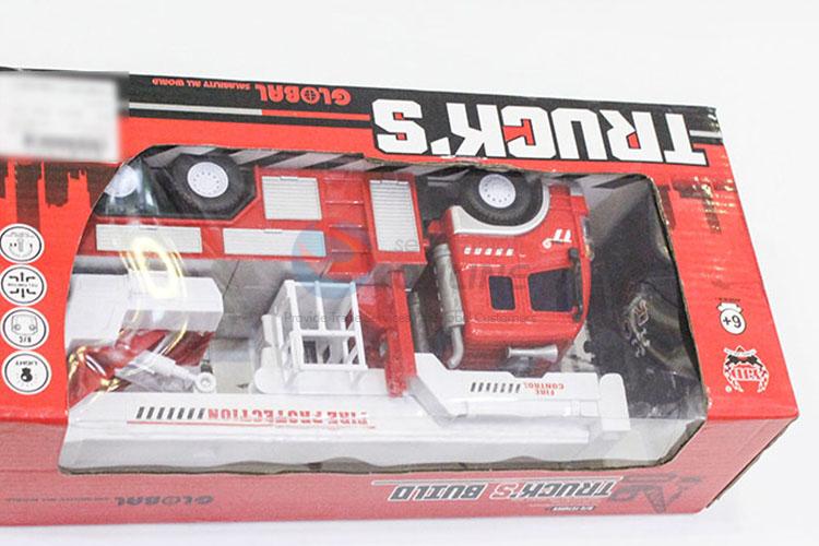 Superior Quality Four-channel Remote Control Fire Car with Light Kids Toy Car