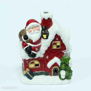 Factory Hot Sell Christmas <em>Porcelain</em> <em>Crafts</em> with Light for Sale