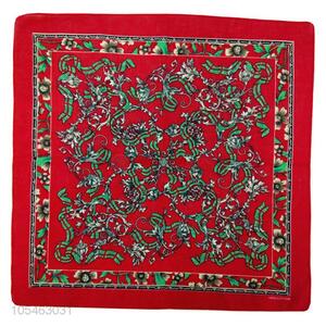 Factory promotional square printing polyester bandanas