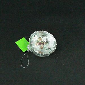 Latest design Christmas decor glass ball pendant