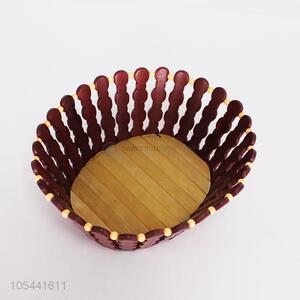 Hot quality eco-friendly bamboo fruit basket wholesale