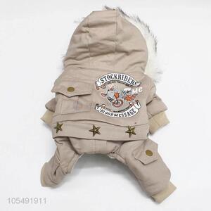 Cool Design Thicken <em>Dog</em> <em>Clothes</em> Add Wool Jumpsuits