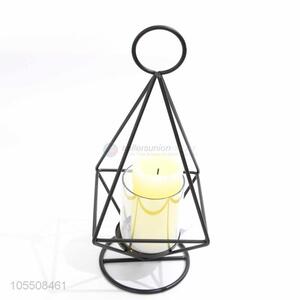 Top quality home decor iron art metal candle holder
