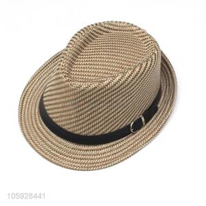 Promotions summer cap  breathable fedora polyester hat