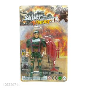 Factory wholesale military model toys mini plastic soldier toys