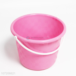 Factory direct sale pink household plastic bucket