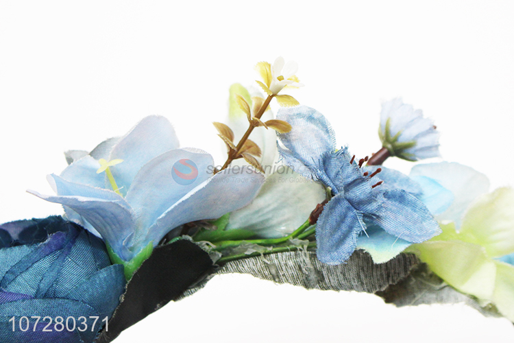 Reasonable Price Hair Accessory Ornaments Ladies Flower Headband Girls Wreath