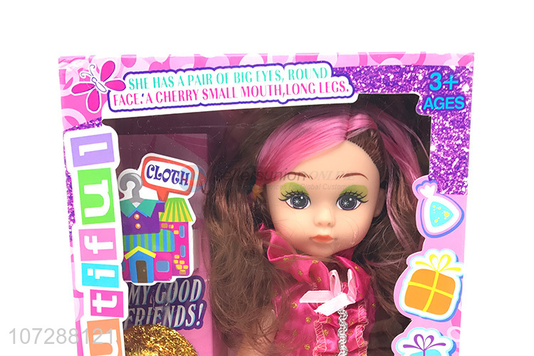 Wholesale Movable Eyes Fat Baby Music Doll With Fashion Accessories
