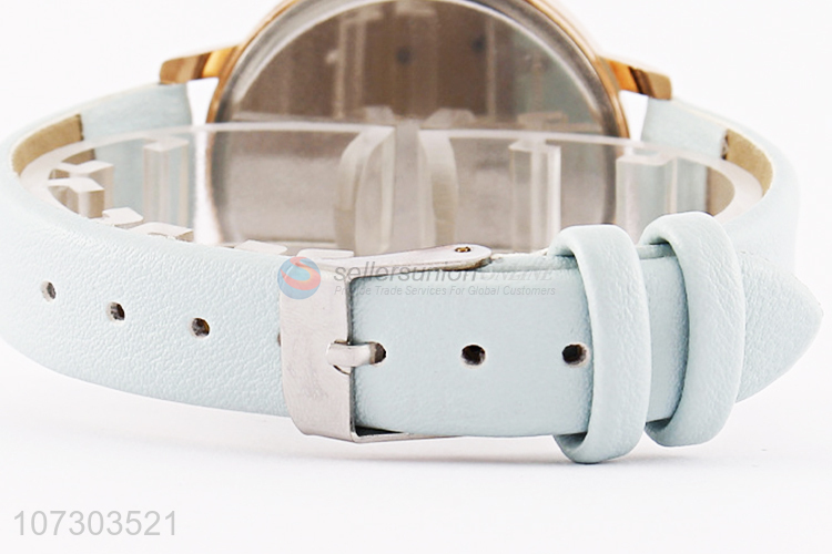 Popular PU Watchband Casual Watches For Women