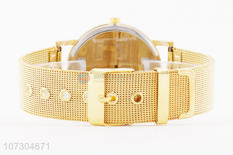 Latest Stainless Steel Wrist Watch Fashion Ladies Watches