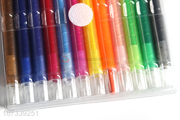 Best Selling Colorful Crayon Fashion Drawing Pens