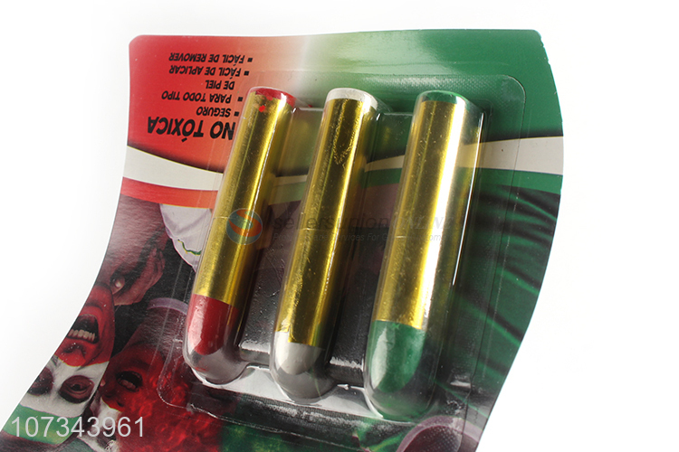 Wholesale Price Halloween Makeup Washable Safety Non-Toxic Lipstick