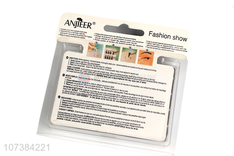 Lowest Price Flare Long Black False Eyelashes Natural Realistic Eyelashes