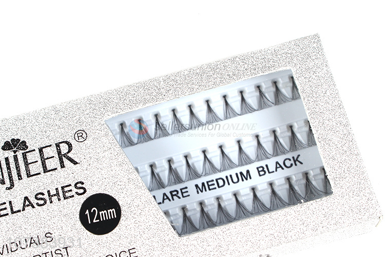 Wholesale 12mm Soft Individual Cluster Eyelashes False Eyelashes